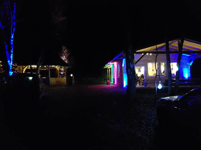 Bei Nacht...